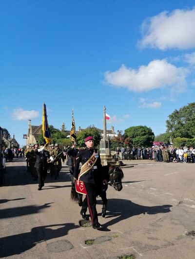 Wizyta delegacji IPN w Easton on the Hill – Anglia, 23 września 2023. Fot. IPN