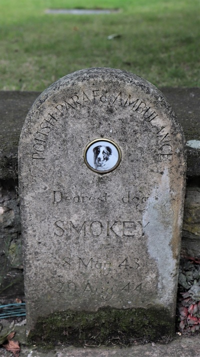 Upamiętnienie poświęcone psu Smokey – Anglia, 23 września 2023. Fot. IPN