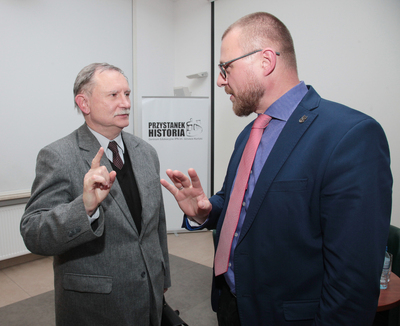 Dyskusja z cyklu „Tajemnice wywiadu” – Warszawa, 6 października 2017. Fot. Piotr Życieński