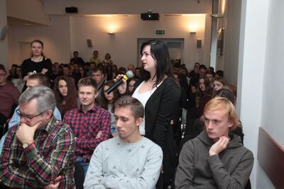 Projekt „Łączka i inne miejsca poszukiwań” – spotkanie inauguracyjne. Fot Piotr Życieński (IPN)