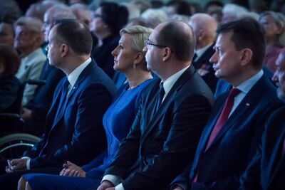 Uroczystość z okazji 75. rocznicy powstania Rady Pomocy Żydom „Żegota”. Fot. Sławomir Kasper (IPN)