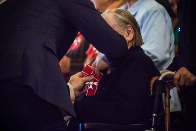 Uroczystość z okazji 75. rocznicy powstania Rady Pomocy Żydom „Żegota”. Fot. Sławomir Kasper (IPN)