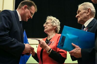 Uroczystość w Centrum Konferencyjnym MON w Warszawie. Fot. Sławomir Kasper (IPN)