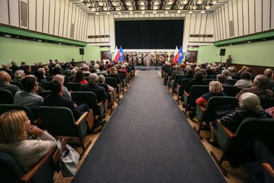 Uroczystość w Centrum Konferencyjnym MON w Warszawie. Fot. Sławomir Kasper (IPN)