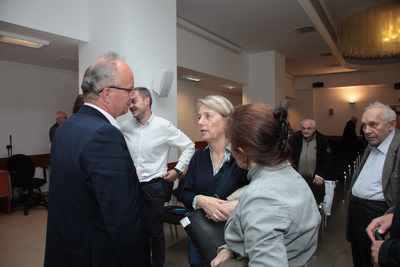 Spotkanie z cyklu „Łączka i inne miejsca poszukiwań”. Fot. Piotr Życieński