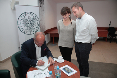 Spotkanie z cyklu „Łączka i inne miejsca poszukiwań”. Fot. Piotr Życieński