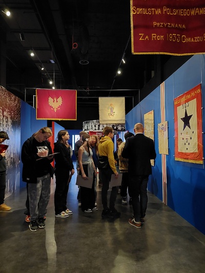 Lekcje archiwalne w Muzeum II Wojny Światowej w Gdańsku. Fot. Archiwum IPN