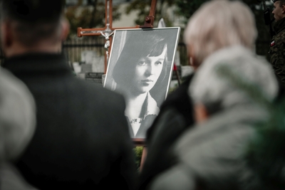 Ceremonia pogrzebowa Marii Turowskiej – fot. Mateusz Niegowski BUWiM/IPN