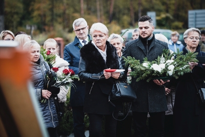 Ceremonia pogrzebowa Marii Turowskiej – fot. Mateusz Niegowski BUWiM/IPN