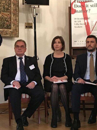 Uroczystość wręczenia nagród im. Sérgio Vieira de Mello za działania na rzecz pokoju – Kraków, 19 października 2017