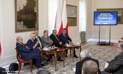 Piąta debata belwederska historyków – Warszawa, 20 października 2017. Fot. Marcin Jurkiewicz (IPN)