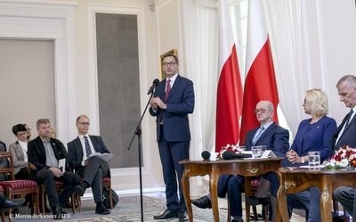 Piąta debata belwederska historyków – Warszawa, 20 października 2017. Fot. Marcin Jurkiewicz (IPN)