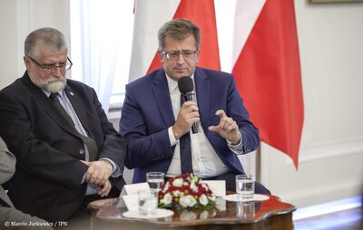 Piąta debata belwederska historyków – Warszawa, 20 października 2017. Fot. Marcin Jurkiewicz (IPN)