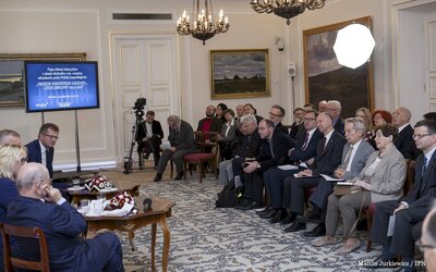 Piąta debata belwederska historyków – Warszawa, 20 października 2017. Fot. Marcin Jurkiewicz (IPN)