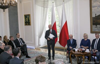 Piąta debata belwederska historyków – Warszawa, 20 października 2017. Fot. Marcin Jurkiewicz (IPN)