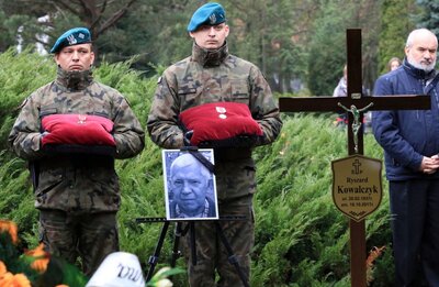 Pogrzeb Ryszarda Kowalczyka. Fot. PAP/Krzysztof Świderski