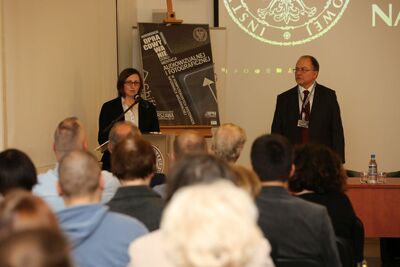 Konferencja naukowa „Opracowywanie dokumentacji audiowizualnej i fotograficznej w komputerowych systemach informacji archiwalnej” – Warszawa, 27 października 2017. Fot. Katarzyna Adamów (IPN)