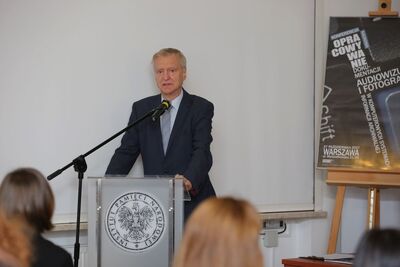 Konferencja naukowa „Opracowywanie dokumentacji audiowizualnej i fotograficznej w komputerowych systemach informacji archiwalnej” – Warszawa, 27 października 2017. Fot. Katarzyna Adamów (IPN)