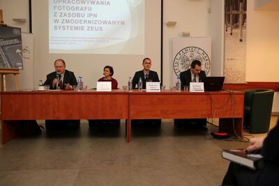 Konferencja naukowa „Opracowywanie dokumentacji audiowizualnej i fotograficznej w komputerowych systemach informacji archiwalnej” – Warszawa, 27 października 2017. Fot. Katarzyna Adamów (IPN)