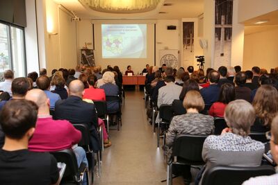 Konferencja naukowa „Opracowywanie dokumentacji audiowizualnej i fotograficznej w komputerowych systemach informacji archiwalnej” – Warszawa, 27 października 2017. Fot. Katarzyna Adamów (IPN)