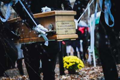 Uroczysty pogrzeb szczątków nieznanych z imienia i nazwiska żołnierzy Wojska Polskiego – fot. MN/BUWiM