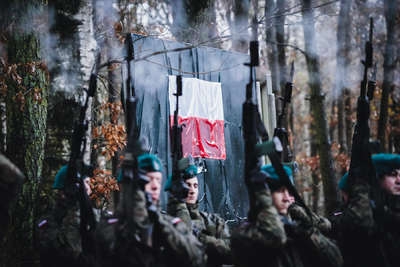 Uroczysty pogrzeb szczątków nieznanych z imienia i nazwiska żołnierzy Wojska Polskiego – fot. MN/BUWiM