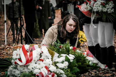 Uroczysty pogrzeb szczątków nieznanych z imienia i nazwiska żołnierzy Wojska Polskiego – fot. MN/BUWiM