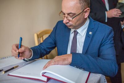 Zastępca prezesa IPN dr Mateusz Szpytma. Fot. Sławomir Kasper (IPN)