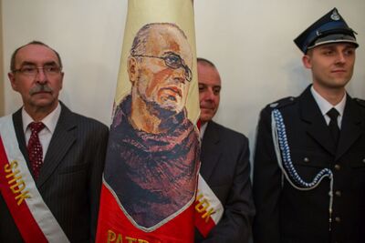 Uroczystość wręczenia Krzyża Komandorskiego Orderu Odrodzenia Polski przyznanego Julii Twardzik. Fot. Sławomir Kasper (IPN)