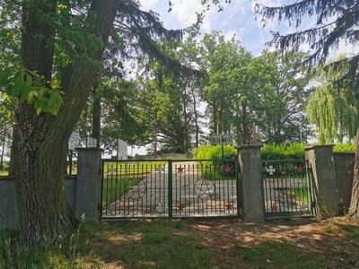 Cmentarz wojenny w Mełnie - przed remontem