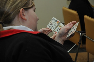 Zajęcia Karola Madaja z Biura Edukacji Narodowej IPN dla harcerzy Okręgu Łódzkiego ZHR