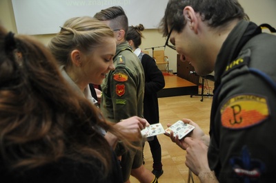 Zajęcia Karola Madaja z Biura Edukacji Narodowej IPN dla harcerzy Okręgu Łódzkiego ZHR