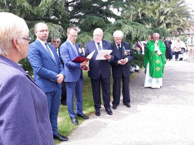 Delegacja IPN na otwarciu wystawy o rotmistrzu Pileckim w Melbourne (Australia) – 5 listopada 2017