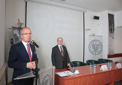 Konferencja naukowa „Opracowywanie dokumentacji audiowizualnej i fotograficznej w komputerowych systemach informacji archiwalnej” – Warszawa, 27 października 2017. Fot. Piotr Życieński (IPN)