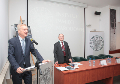 Konferencja naukowa „Opracowywanie dokumentacji audiowizualnej i fotograficznej w komputerowych systemach informacji archiwalnej” – Warszawa, 27 października 2017. Fot. Piotr Życieński (IPN)