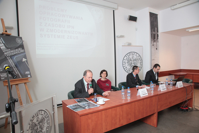 Konferencja naukowa „Opracowywanie dokumentacji audiowizualnej i fotograficznej w komputerowych systemach informacji archiwalnej” – Warszawa, 27 października 2017. Fot. Piotr Życieński (IPN)