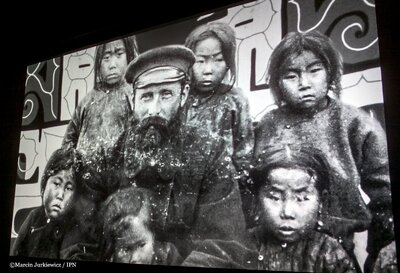 Przedpremierowy pokaz filmu „Piłsudski Bronisław – zesłaniec, etnograf, patriota” podczas warszawskiej inauguracji „Pulsu Wolności” – 6 listopada 2017. Fot. Marcin Jurkiewicz (IPN)