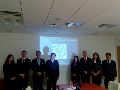 Spotkanie z delegacją Ministerstwa Unifikacji Republiki Korei