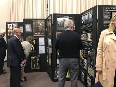 Delegacja IPN na otwarciu wystawy o rotmistrzu Pileckim w Melbourne (Australia) – 5 listopada 2017