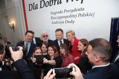 Gala II edycji Nagrody Prezydenta RP „Dla Dobra Wspólnego” – 9 listopada 2017. Fot. Piotr Życieński (IPN)