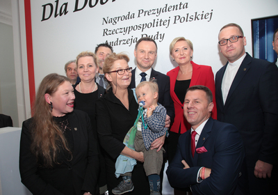 Gala II edycji Nagrody Prezydenta RP „Dla Dobra Wspólnego” – 9 listopada 2017. Fot. Piotr Życieński (IPN)