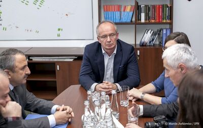 Wizyta delegacji Archiwum Ministerstwa Spraw Wewnętrznych Gruzji w IPN – Warszawa, 10 listopada 2017. Fot. Marcin Jurkiewicz (IPN)