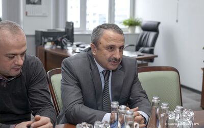 Wizyta delegacji Archiwum Ministerstwa Spraw Wewnętrznych Gruzji w IPN – Warszawa, 10 listopada 2017. Fot. Marcin Jurkiewicz (IPN)