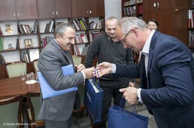 Wizyta delegacji Archiwum Ministerstwa Spraw Wewnętrznych Gruzji w IPN – Warszawa, 10 listopada 2017. Fot. Marcin Jurkiewicz (IPN)