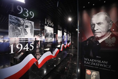 Izba Pamięci Prezydentów RP na Uchodźstwie w Świątyni Opatrzności Bożej w Warszawie. Fot. Mikołaj Bujak (IPN)