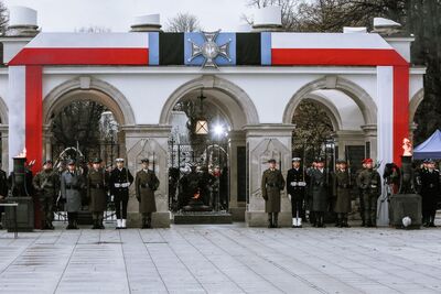 Uroczystości na placu Piłsudskiego w Warszawie – 11 listopada 2017. Fot. Sławomir Kasper