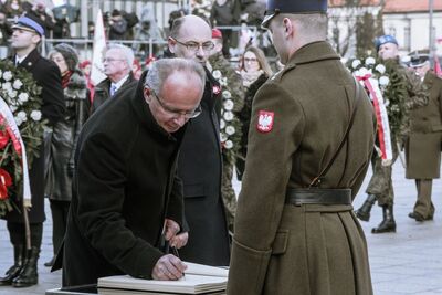 Uroczystości na placu Piłsudskiego w Warszawie – 11 listopada 2017. Fot. Sławomir Kasper