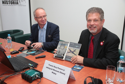 Wykład Gary’ego Powersa jr. na Przystanku Historia w Warszawie – 12 listopada 2017. Fot. Piotr Życieński (IPN)