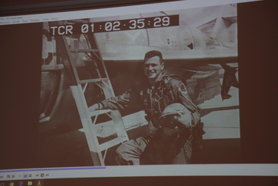 Wykład Gary’ego Powersa jr. na Przystanku Historia w Warszawie – 12 listopada 2017. Fot. Piotr Życieński (IPN)