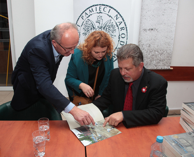 Wykład Gary’ego Powersa jr. na Przystanku Historia w Warszawie – 12 listopada 2017. Fot. Piotr Życieński (IPN)